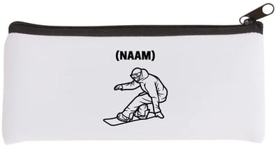 Akyol - snowboard met eigen naam Etui - Snowboarden - snowboarders - wintersport - 20 bij 9 cm