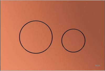 TECE Loop bedieningspaneel roodbrons metallic voor TECE Profil