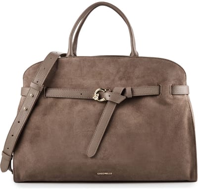 Coccinelle Sabine Suede Handtas Leder 43 cm - Dames - warm ta-warm ta