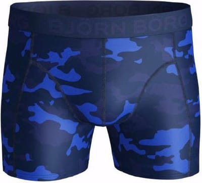 Björn Borg-SHORTS POLYAMIDE, BB Tonal Camo, 1-P-Peacoat,S-Heren