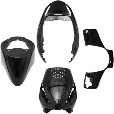 Set van 4 kuipdelen P2R Piaggio 50 Zip 2000+