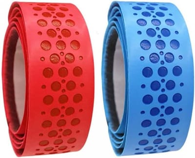 Golfclub Handgrepen - Golfgrepen Antislip - Verbeter Golfspel - PU Leer Materiaal - 102 cm - Blauw Rood