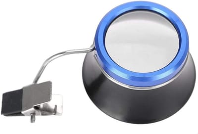 Draagbare vergrootglas met clip voor horlogemakers en juweliers, ideaal voor precisiewerk en reparaties (20x)