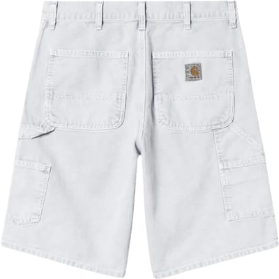 Carhartt Wip enkele knie kort - zwart krijt wassen