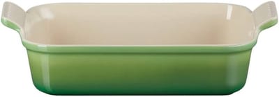 Rechthoekige schaal van aardewerk - 26 cm - Bamboo - 2,4 liter