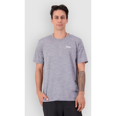 Mons Royale Icon Merino Tech Shirt grijs