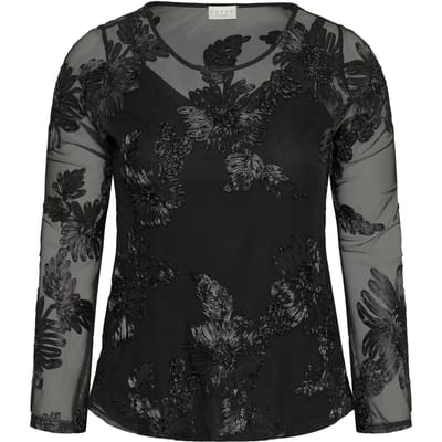 Dames-T-shirt KAFFE Curve Juliana