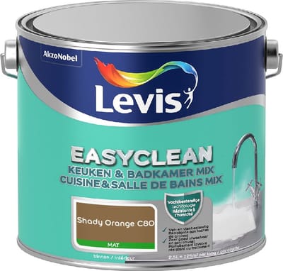 Levis - Easyclean Keuken & Badkamer Mix - Shady Orange C80 - Mengverf - 2,5 L