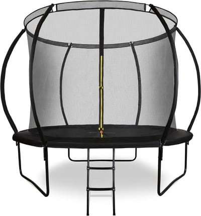 Trampoline voor Kinderen 3+ met Veiligheidsnet en Ladder - Binnen en Buiten Speelplezier
