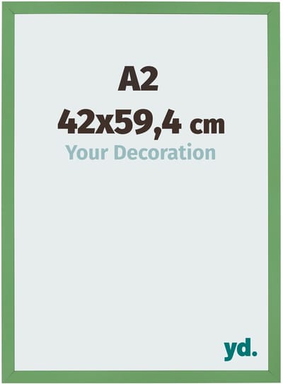 Your Decoration - Fotolijst A2 42x59,4 cm - MDF - Groen - Bologna