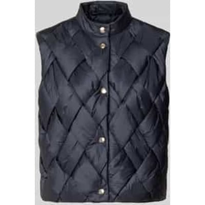 Bodywarmer met opstaande kraag model 'Vroni'