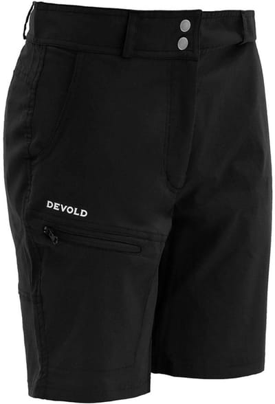 Devold Of Norway Herøy Merino Korte Broek Zwart XL Vrouw
