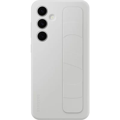 Samsung Standing Grip Case - Geschikt voor Samsung Galaxy S24 FE - Grijs