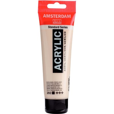 Amsterdam Standard Series Acrylverf Tube 120 ml Napelsgeel Rood Licht 292