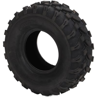 Pneu Tubeless 19x7-8in 4PR Bande de Roulement 15mm Universel pour Quad VTT UTV Go Kart Tondeuse à Gazon 125 150 200 250CC black