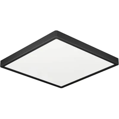 EGLO FUEVA 6 PLAFOND 220X220 CCT 10.5W 1700LM IP44 ZWART