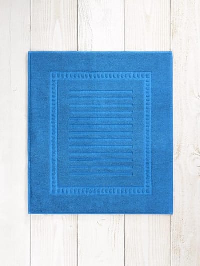 De Witte Lietaer Dolce Badmat 60 x 70 cm - Pacific blauw