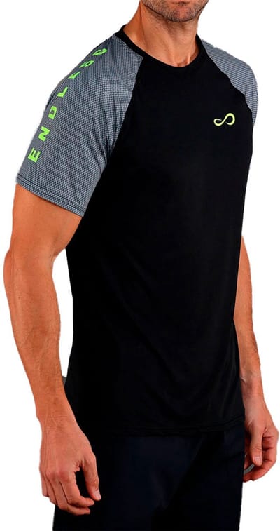 Endless Feisty Iconic T-shirt Met Korte Mouwen Zwart M Man