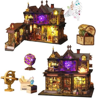DIY Miniatuur Huisset voor Volwassenen - Bouwset met Meubels voor Decoraties
