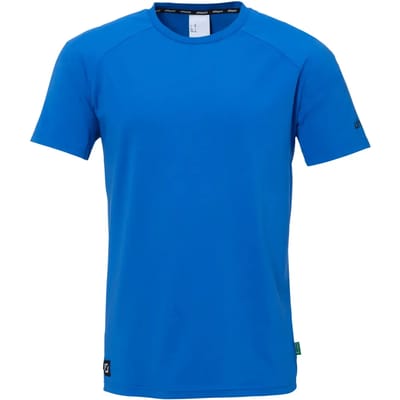 Uhlsport Id T-Shirt Kinderen - Azuurblauw / Zwart | Maat: 128