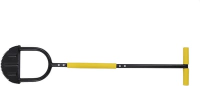 T-vormige Handgrasmaaier met Getande Mes, Tuingereedschap voor Randen en Stoepen, Ideaal voor Precisiewerk in de Tuin