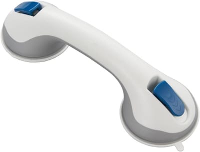 Grijpstangen Douche - Veiligheidshandgrepen Badkamer - Valpreventie Thuis - SUS 304 Roestvrij Staal - 35 cm - Zilver