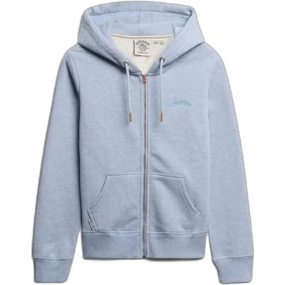 Superdry - Essential Logo hoodie met rits - Dames - Hoodies