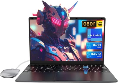 Laptop 156 inch - Notebook Computer - Dagelijks Gebruik - Vingerafdruk Ontgrendeling - 16GB RAM 512GB SSD - Zwart
