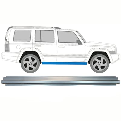 Reparatie dorpel voor Jeep Commander 2005-2010 / Links = Rechts
