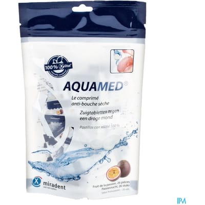 Miradent Aquamed Droge Mond Zuigtabletten 60g