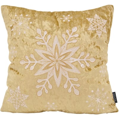 NOVÉE Velvet gold crystal | 45 x 45 cm | kussenhoes | fluweel/polyester