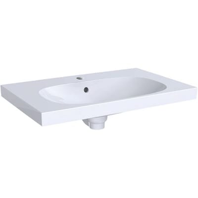 Geberit Acanto washbasin with shelf 75 x 48.2 cm, 500.622.01.2