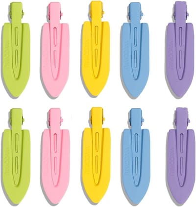 10 Stuks Vouwvrije Haarspelden voor Vrouwen - Stalen Haarclips voor Make-up en Haarstyling