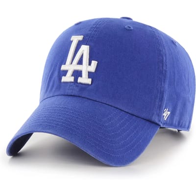 47 Brand MLB Los Angeles Dodgers 47 Clean Up Cap - Mannen - Blauw - Maat One size