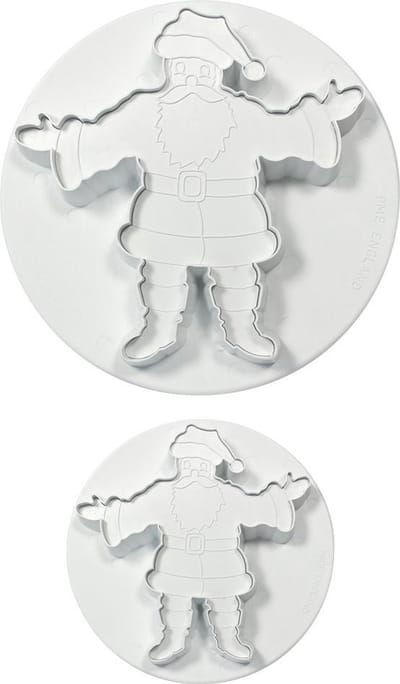 PME Plunger Cutter Kerstman reliëf set/2