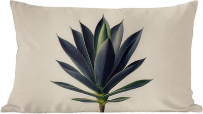 Sierkussens - Kussentjes Woonkamer - 60x40 cm - Agaveplant - Symmetrisch - Groen