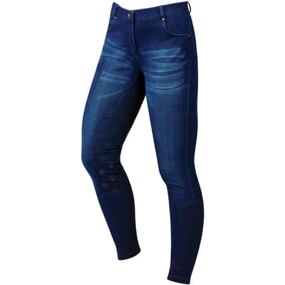 Siliconen rijjeans met volledige grip voor dames Dublin Shona