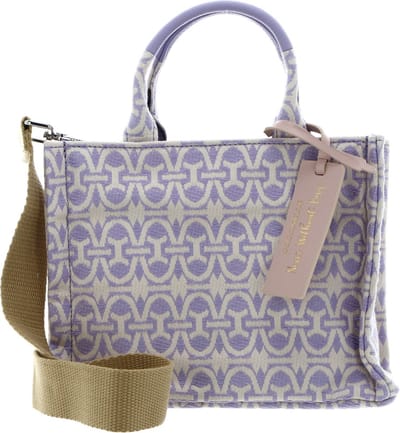 COCCINELLE Handtas Schoudertas Never Without Bag Monogra Handbag Jaquard Fabric Mul. Lavend / Lave Veelkleurig