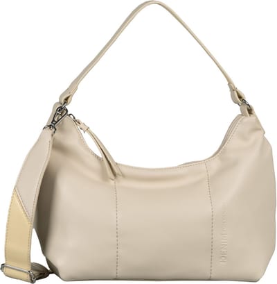 TOM TAILOR Schoudertas Handtas Allya Hobo Bag Cream White Crème
