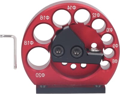 Verstelbare Plug Snijdtool Set voor Houtbewerking, 8-20 mm, Hoge Snelheid, Boor en Frees met 8 Gaten voor Ronde Stokken