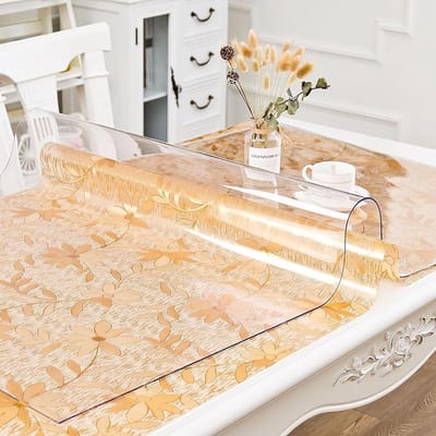 Werkblad Cover - Tafelbeschermer PVC - Keuken Beschermen - Op Maat Te Knippen - 60 x 110 cm - Transparant
