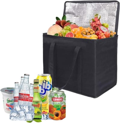 Isolerende Koeltas 40L - Grote Vouwbare Picknicktas voor Kamperen, Barbecue en Stranduitjes