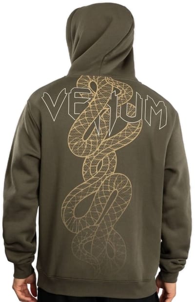Venum Serpenti Hoodies Kaki Brons Ivoor - S