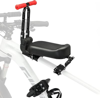 Kinderfietszitje - Voorzitje Kind - Veilig Fietsen - Montage Zonder Gereedschap - Tot 40 kg - Zwart