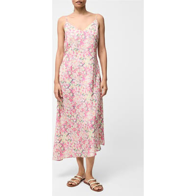 French Connection Donna Asymmetric Dress Sz18 Strawberry Shak Size: 6 | Midi Dresses Outlet | Dames | Roze