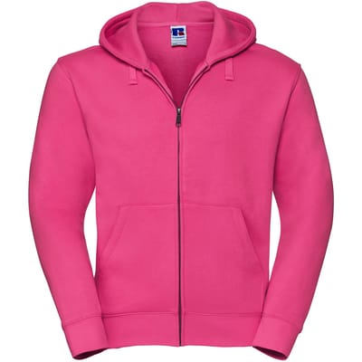Russell Heren Authentic Full Zip Hoodie (Fuchsia)