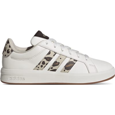 Adidas Grand Court 3.0 Kindersneakers - Wit - Maat 38 - Mesh/Synthetisch
