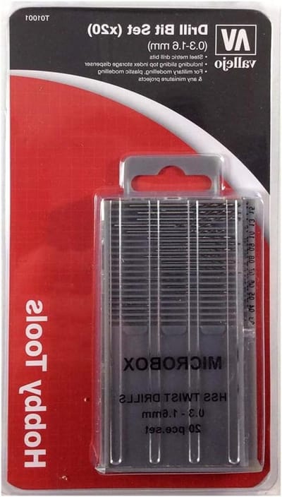 Modelbouw Gereedschap - Hobby Boortjes - Detail Werk - Precisie Boor Set - 0.3-1.6mm