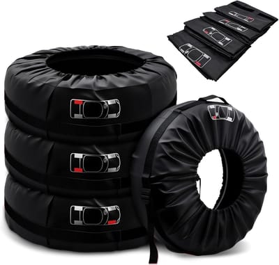 Bandentassen Set - Bandenhoezen Beschermers - Banden Opslag - Met Positie Markers - 19-23 Inch