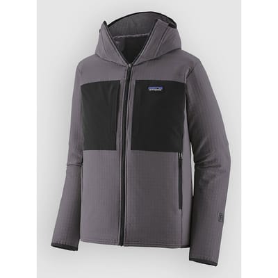 Patagonia R2 Techface Hoody Jas grijs